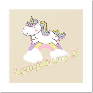 symphony x ll unicorn Posters and Art